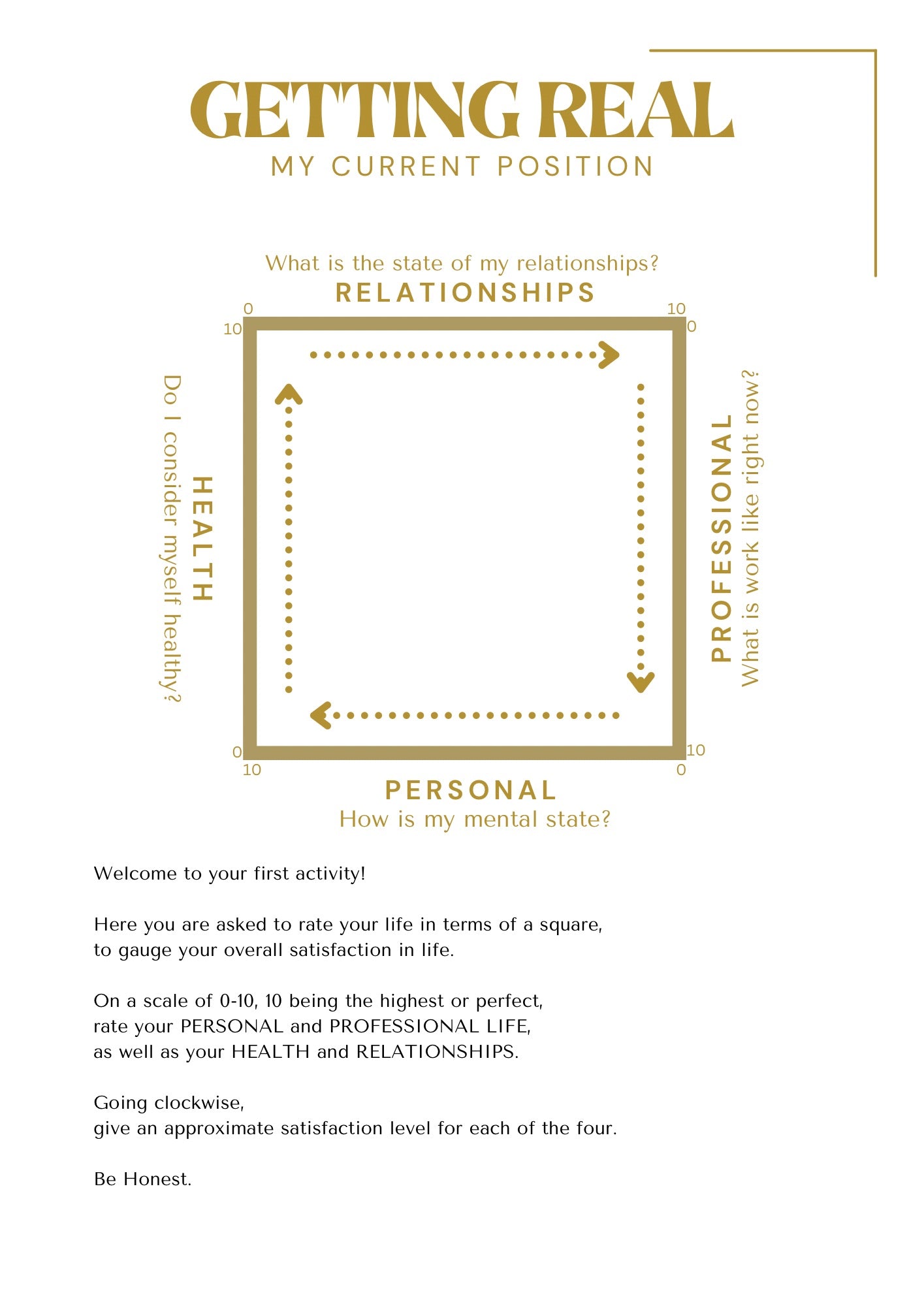 Thrive Self Mastery Digital Workbook